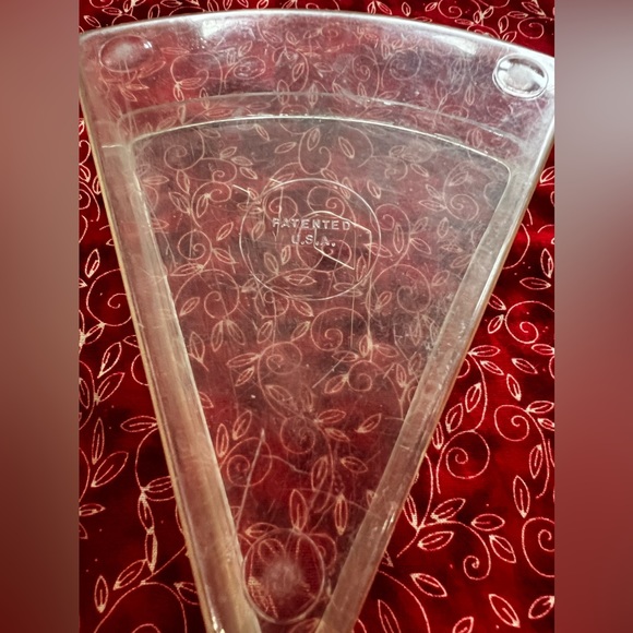 1950 ish Pi Brand pie wedge slice container for lunchbox or picnic, travel - Picture 3 of 8